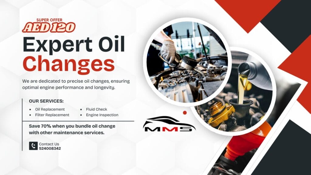 Car Oil Change Offer Dubai